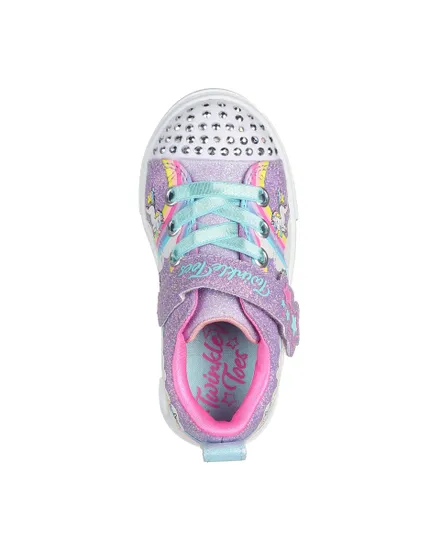 Chaussures Bébé fille TWINKLE TOES : TWINKLE SPARKS - JUMPIN Violet