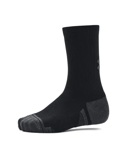 Chaussettes Enfant Y UA PERFORM TECH 3P CREW Noir