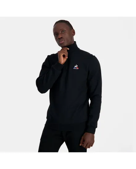 Sweat zip Homme ESS HALFZIP N1 M Noir