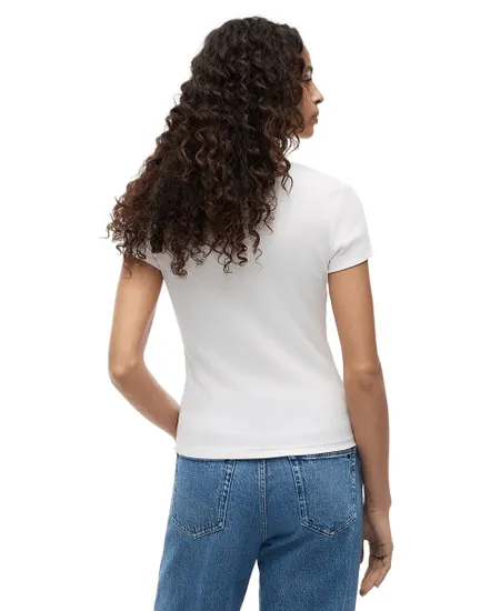 T-Shirt Femme TJW Slim Essential Rib V