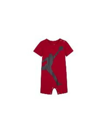 Bodie manches courtes Enfant JUMPMAN KNIT ROMPER Rouge