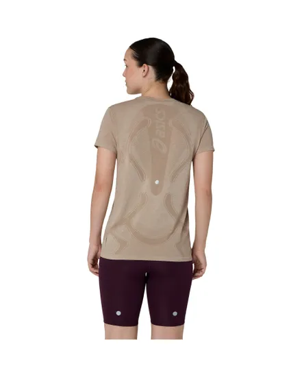 T-shirt Femme ROAD SEAMLESS SS TOP Beige