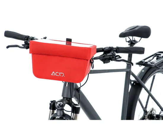 Sacoche de guidon PRO 5 FILINK Rouge/Noir