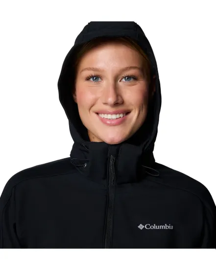 Veste zip à capuche Femme CASCADE RIDGE II JACKET Noir