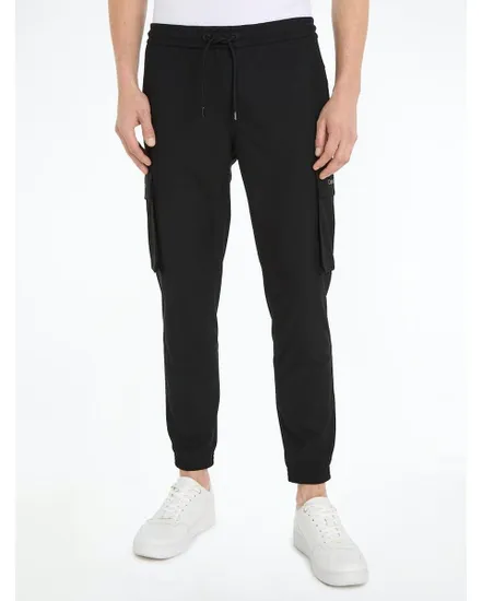 Pantalon de survetement Homme TECHNICAL LOGO REPEA Noir