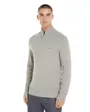 Pull Homme Lambswool Zip Mock