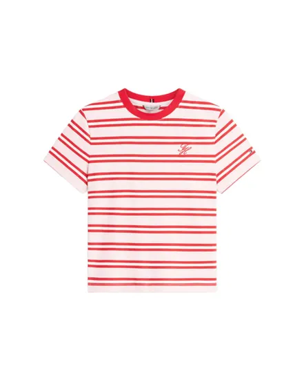 T-shirt Femme TH Script Reg C-Nk S