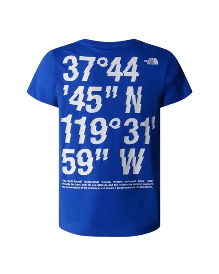 T-shirt Enfant B COORDINATES GRAPHIC S/S TEE Bleu