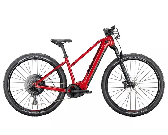 VTT électrique semi rigide Femme CAIRON S 6.0 TRAPEZE Rouge/Gris