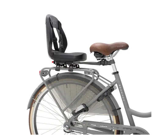 Porte-bébé à montage sur porte-bagages avec pieds YEPP JUNIOR BUDGET Noir