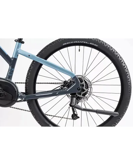 VTT électrique semi rigide Unisexe E-TERU MID Gris/Bleu