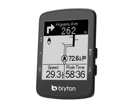 Compteur GPS de vélo RIDER 460 D Noir