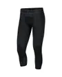 Pantalon de basketball homme M NK DF 3QT TIGHT Noir