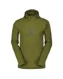 Sweat polaire Homme DEFINED MID HOODY PULLOVER Vert Sapin