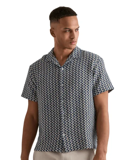 Chemise Homme Jormontauk Crochet Shirt SS SA26 LN