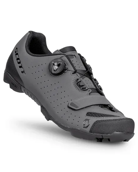 Chaussures VTT Unisexe MTB COMP BOA® REFLECTIVE Gris/Noir