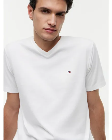 T-shirt Homme ESSENTIAL V-NECK TEE Blanc
