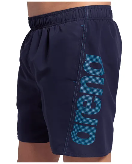 Short de bain Homme FUNDAMENTALS ARENA LOGO BOXER R Bleu