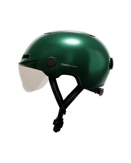 Casque urbain intelligent Unisexe COSMO FUSION Vert Sapin Métallisé