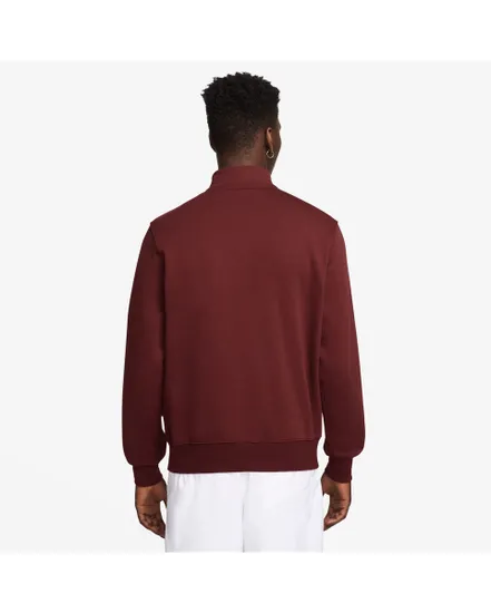 Polaire col zip Homme M NK CLUB BB HZ TOP Bordeaux