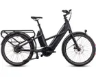 Vélo électrique cargo Unisexe LONGTAIL HYBRID 1350 Gris/Noir