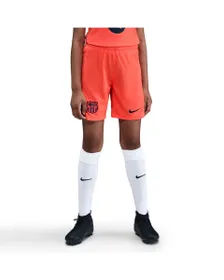 Short de football Enfant plus agé FCB Y NK DF SHORT STAD 3R Orange
