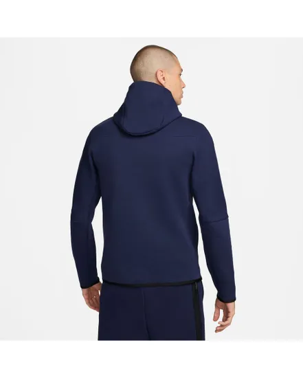 Sweat à capuche Homme FFF M NK TCH FLC FZ WR HDY Bleu