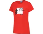 T-shirt manches courtes Femme GRAPHIC Rouge Perle