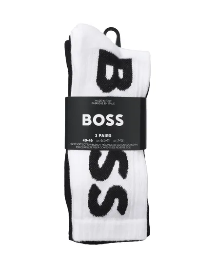 Chaussettes Homme 3P QS Rib Logo CC