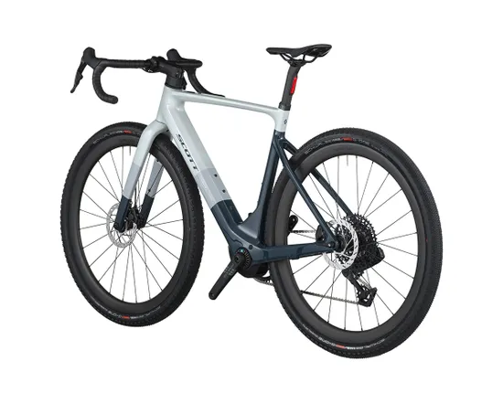 Vélo de gravel électrique SOLACE GRAVEL 20 Bleu Calmar/Gris Beluga