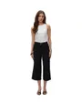 Pantalon Culotte Femme VMELMA HW Wide Belt Pant