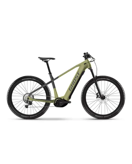 VTT électrique semi rigide Unisexe E-TERU PRO Vert/Noir