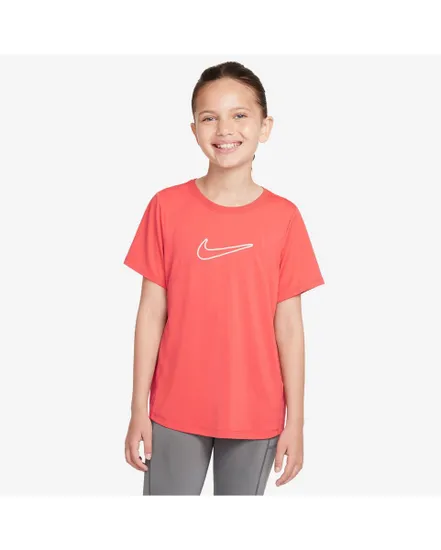 T-shirt Fille G NK DF ONE STD SS TOP HBR Rose