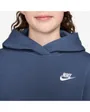 Sweat à capuche Enfant plus agé K NSW CLUB FLC HDY LBR Bleu