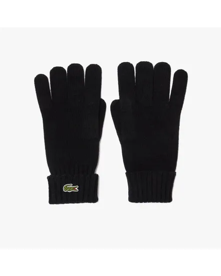 GANTS EN JERSEY DE LAINE Unisexe Noir