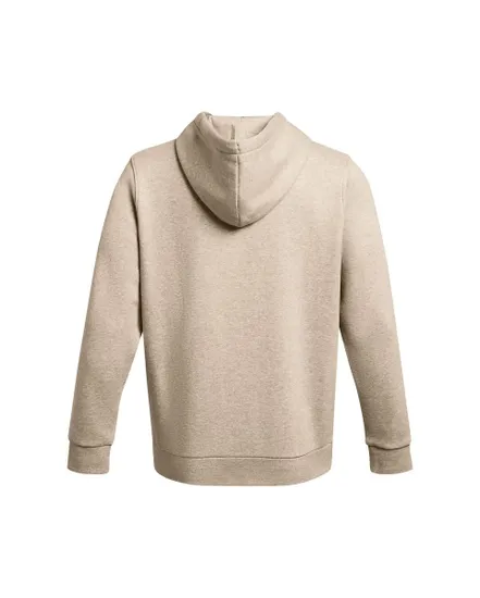 Sweat à capuche Homme UA ESSENTIAL FLEECE HOODIE Beige