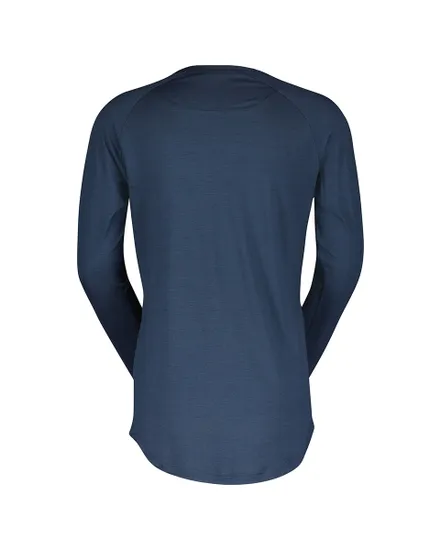 Maillot manches longues Homme DEFINED MERINO Bleu Métal