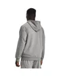 Sweat zip à capuche Homme UA RIVAL FLEECE FZ HOODIE Gris