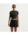 T-shirt Femme W NSW NK CHLL KNT CRP Noir