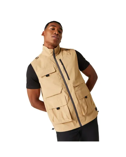 Veste sans manches Homme Regatta TRAVELPACKAWAYB W Beige Sport 2000 Ref RMB139 J66