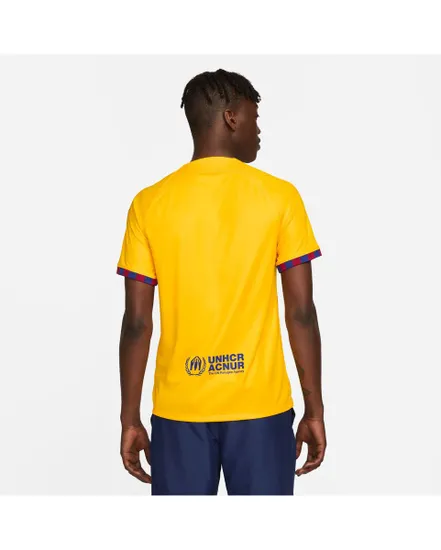 Maillot de football Homme FCB M NK DF STAD JSY SS 4TH Jaune