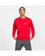 Sweat manches longues Homme M NSW CLUB CRW BB Rouge