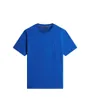 T-shirt col rond Homme ESS SEASONAL REG FIT SOLID TEE Bleu Marine/Écru