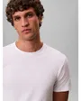 T-shirt col rond Homme SS SLIM STRETCH COTTON CREWNK TE Blanc Brillant
