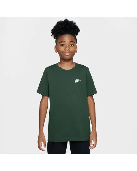 T-shirt Enfant plus agé K NSW TEE EMB FUTURA LBR Vert