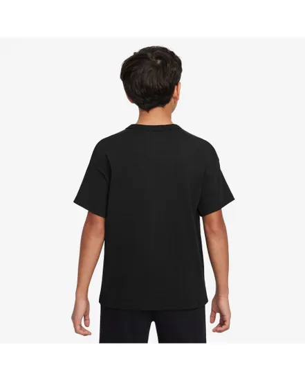 T-shirt Enfant plus agé K NSW TEE EMB FUTURA LBR P ESS Noir