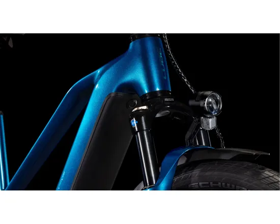 Vélo électrique trekking KATHMANDU HYBRID EX 800 Bleu