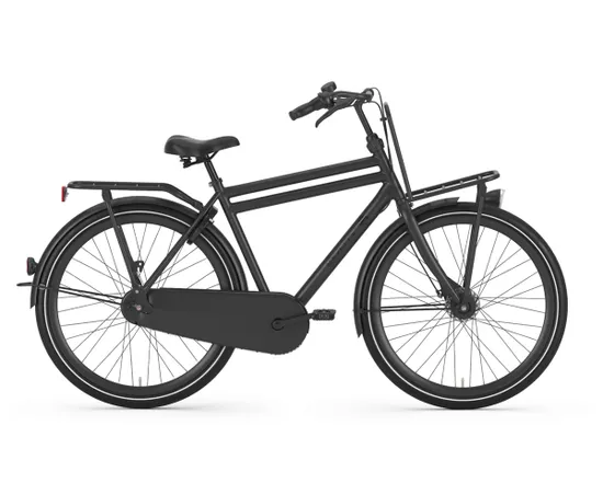 Vélo urbain Homme PUURNL 7V Noir