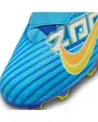 Crampons de football Enfant JR ZM SUPERFLY 9 ACAD KM FG/MG Bleu