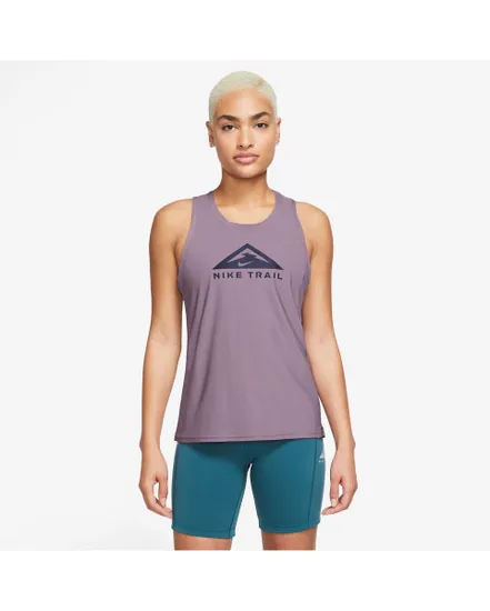 Debardeur Femme W NK TRAIL DF TANK Violet